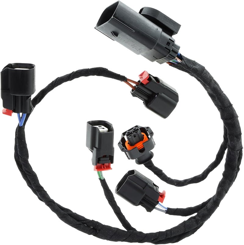 ECOMARK Fuel Injector Right Rail Harness Fit for Cadillac Chevrolet Chevy GMC 2014-2023 Some Models with 5.3L 6.0L 6.2L 6.6L V8 Engine Replace HAR001R 12710481 - Image 1